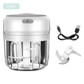 Wireless Electric Mini Food Chopper Garlic Cutter Masher USB Charging