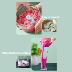 Kitchen Vegetable Chopper Electric Food Chopper Garlic Masher