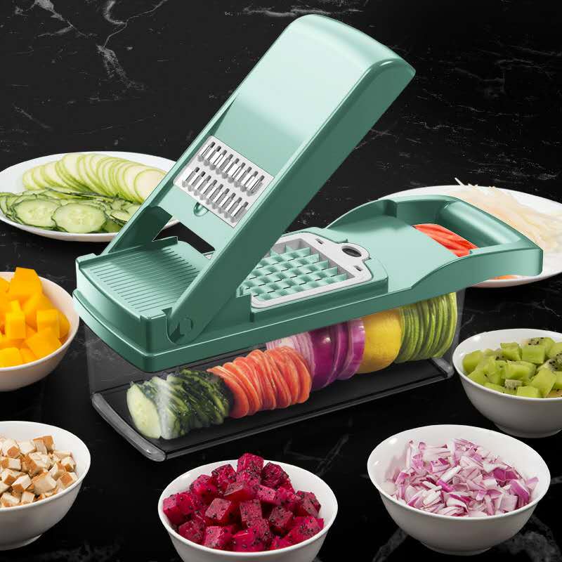 Food Chopper Vegetable-Fruit-Cheese-Onion Chopper Slicer Dicer