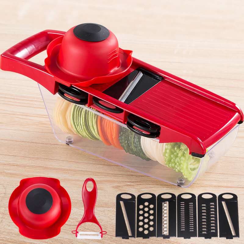 Food Chopper Vegetable-Fruit-Cheese-Onion Chopper Slicer Dicer