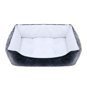 Bed for Dog Cat Pet Square Plush Kennel Medium Small Dog Sofa Bed Cushion