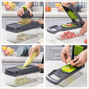 Food Chopper Vegetable-Fruit-Cheese-Onion Chopper Slicer Dicer