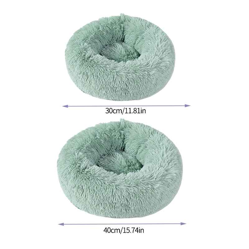 Doghouse Cat Kennel Size Cat Bed Family Round Plush Carpet Sofa