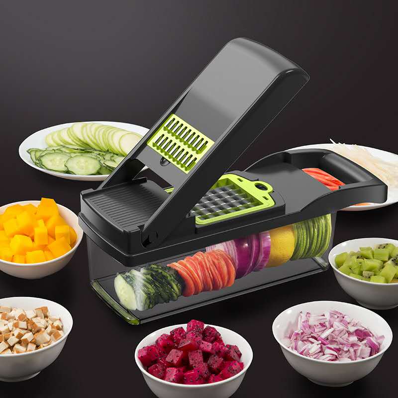 Food Chopper Vegetable-Fruit-Cheese-Onion Chopper Slicer Dicer