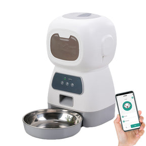 Automatic Pet Feeder WiFi APP Smart Timed Dosing Feeder