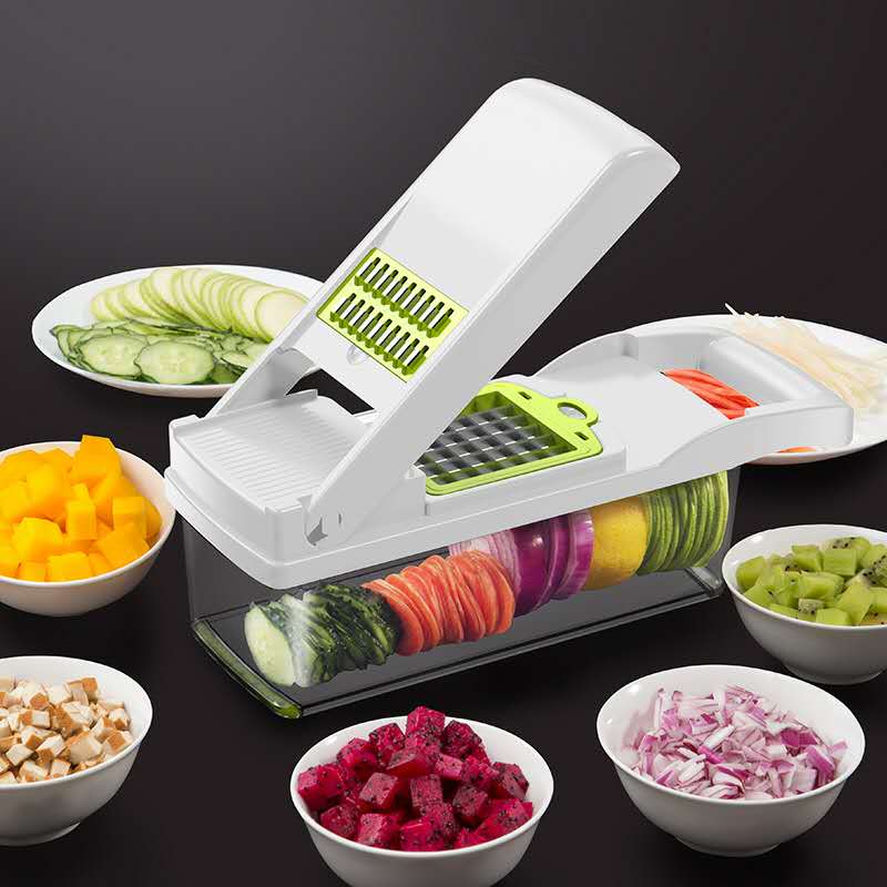 Food Chopper Vegetable-Fruit-Cheese-Onion Chopper Slicer Dicer