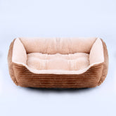 Bed for Dog Cat Pet Square Plush Kennel Medium Small Dog Sofa Bed Cushion