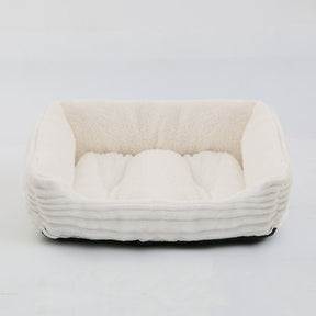 Bed for Dog Cat Pet Square Plush Kennel Medium Small Dog Sofa Bed Cushion