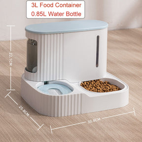 Large Capacity Cat Automatic Feeder Water Dispenser