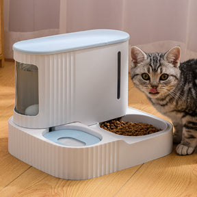 Large Capacity Cat Automatic Feeder Water Dispenser